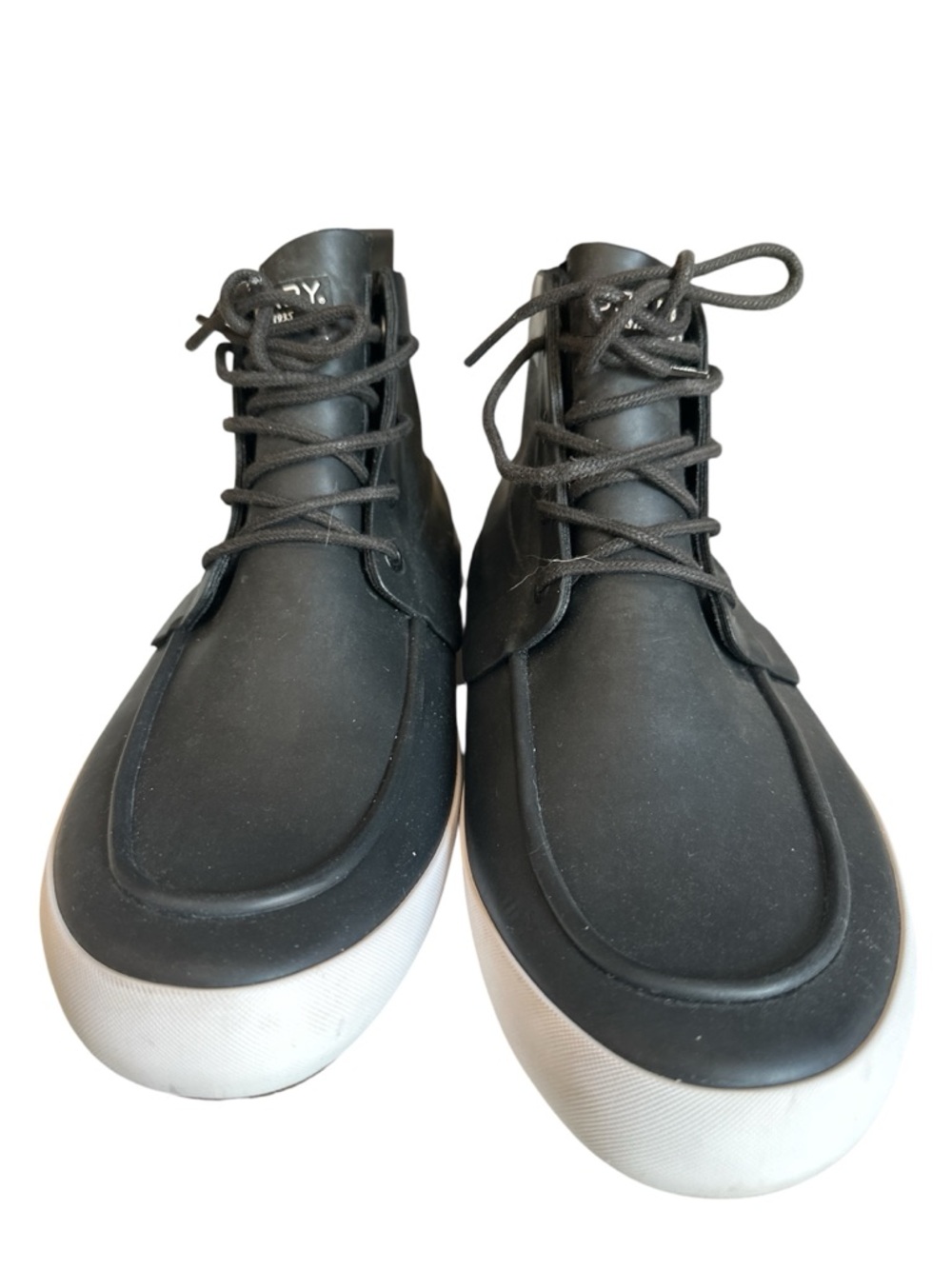 Men’s Sperry High Top Water-Resistant Rubber Sneakers -Size 10